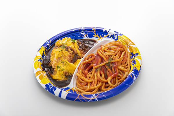 オムライス&ナポリタンセット