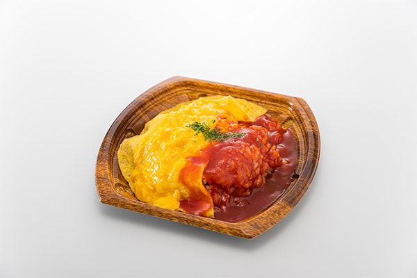 オムライス(トマトソース)